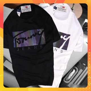 áo thun dạ quang tomy cotton 2 màu ( ảnh chụp thật )