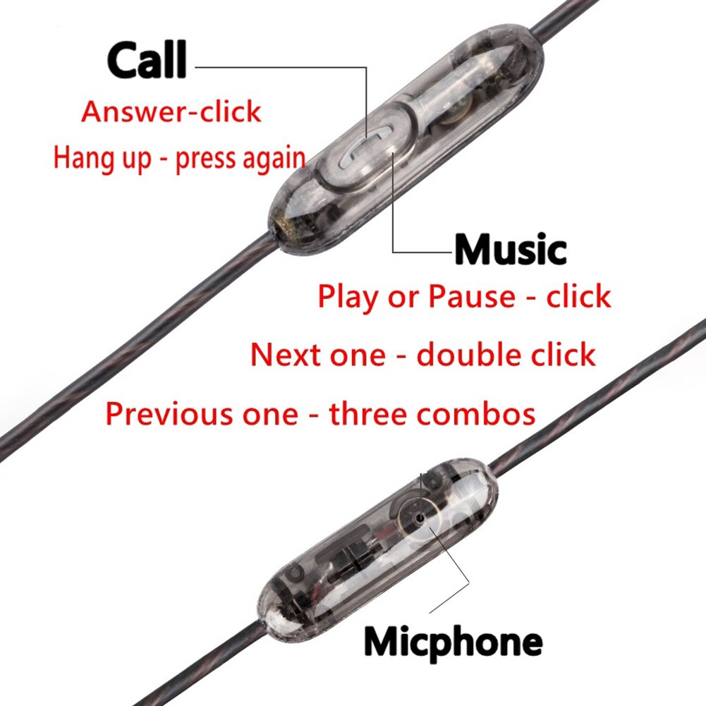 Tai Nghe Nhét Tai Hel + Jack 3.5mm Âm Thanh Siêu Trầm Có Micro