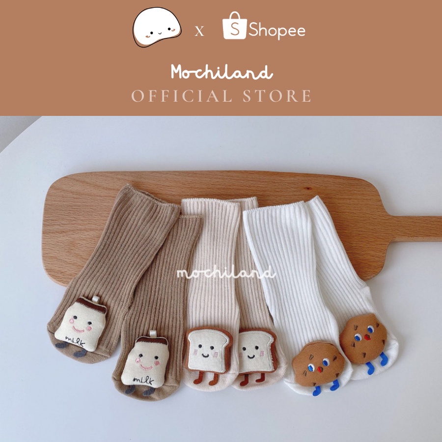 Tất Cho Bé Sơ Sinh, Tất Hình 3D Cho Bé Đáng Yêu Mochiland