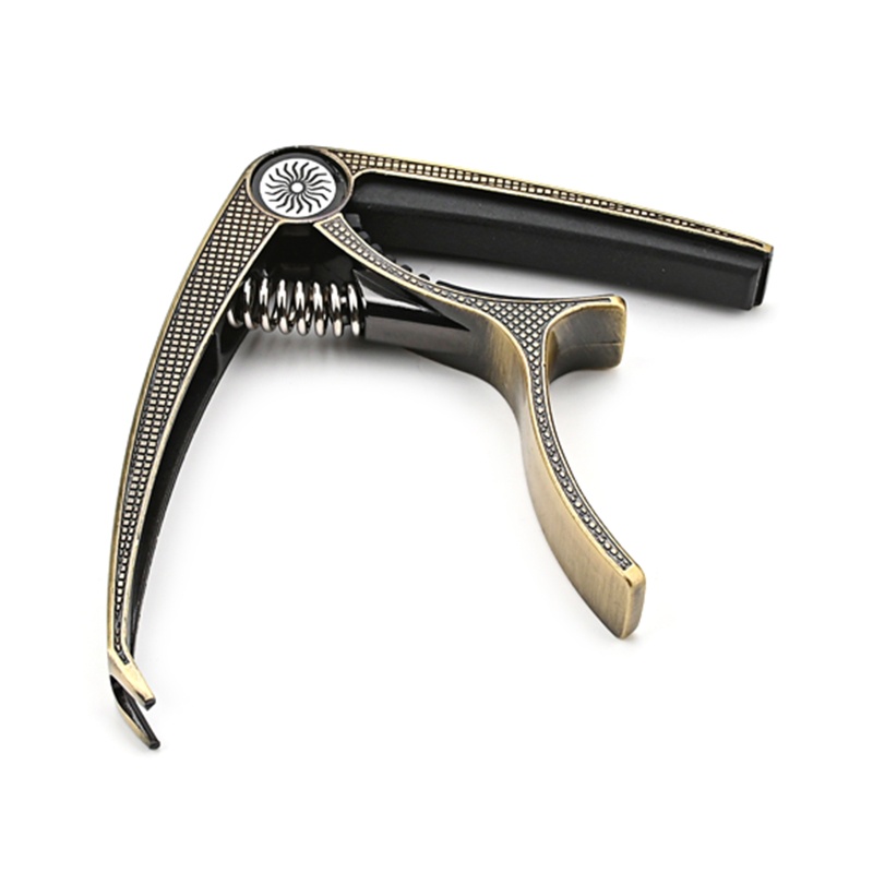 Kẹp Capo BằNg HợP Kim KẽM 2 Trong 1 Cho ĐàN Guitar