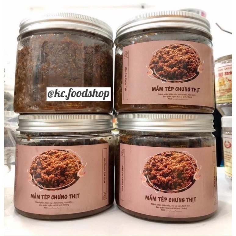 THỊT NẠC VAI CHƯNG MẮM TÉP/MẮM TÉP CHƯNG THỊT