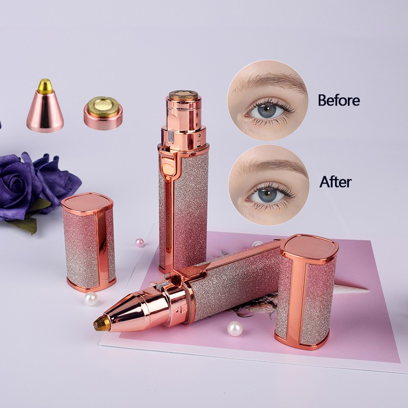 Máy Tẩy Lông Mày 2 Trong 1 Sạc USB Chất Lượng Cao