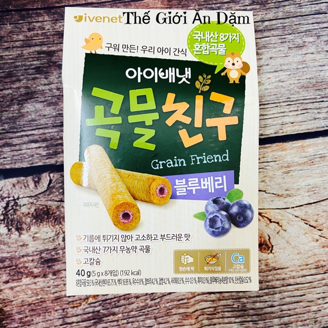 Bánh Ống Ngũ Cốc IVENET