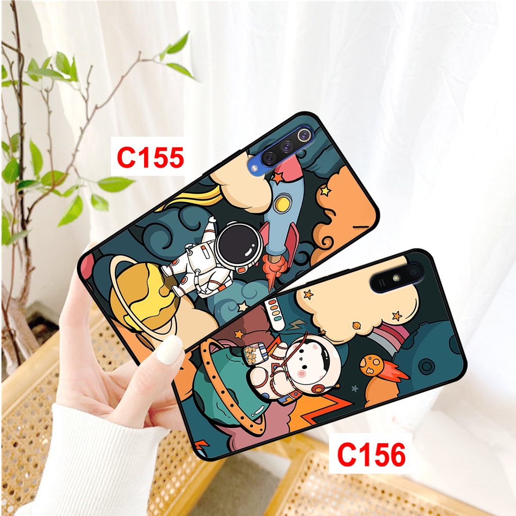 Ốp Redmi 9A - Xiaomi Mi 9 - Mi 9 SE in hình phi hành gia, vũ trụ ngân hà . ốp xiaomi redmi rẻ bền đẹp.