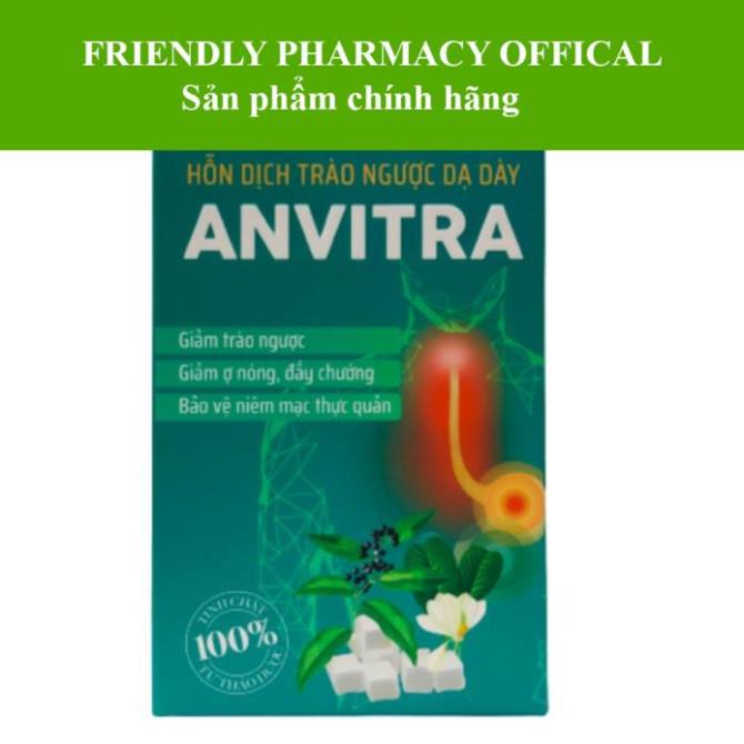 ANVITRA - HỖN DỊCH TRÀO NGƯỢC DẠ DÀY GIÚP GIẢM ĐAU VÀ CÁC TRIỆU CHỨNG CỦA DẠ DÀY (15 gói)