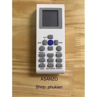 Remote máy lạnh Asanzo - Điều khiển điều hoà Asanzo