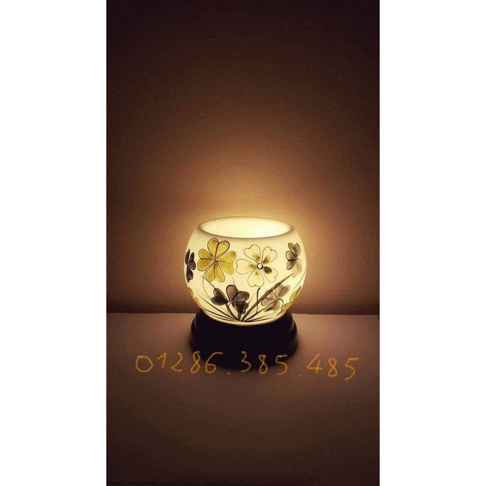 (XẢ KHO- THANH LÝ) Đèn xông tinh dầu gốm Bát Tràng
