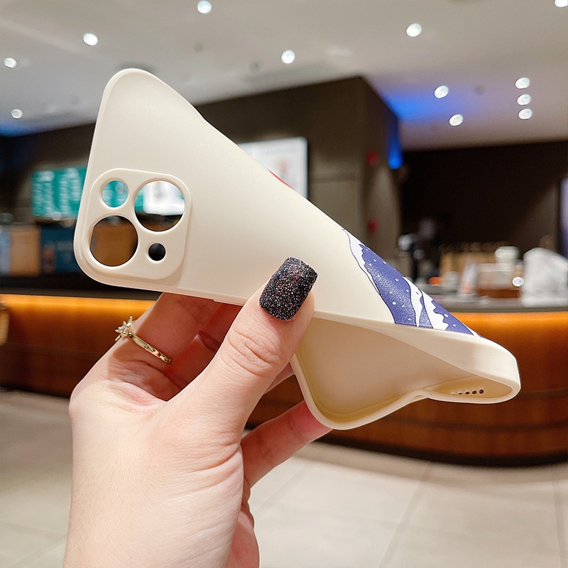 [ỐP ĐIỆN THOẠI] Ốp lưng iphone sóng biển lấp lánh viền vuông ốp iphone x/xr/xsmax/11//3//12/14/pro/plus/promax/7/8/plus