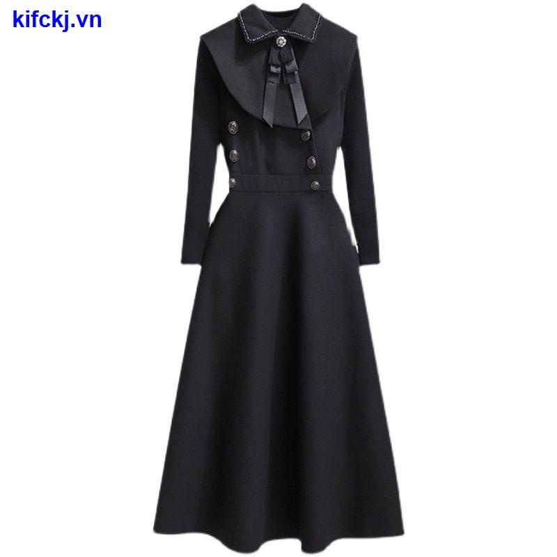 Set áo len phối chân váy thời trang thu đông phong cách Pháp mới 2021 | BigBuy360 - bigbuy360.vn