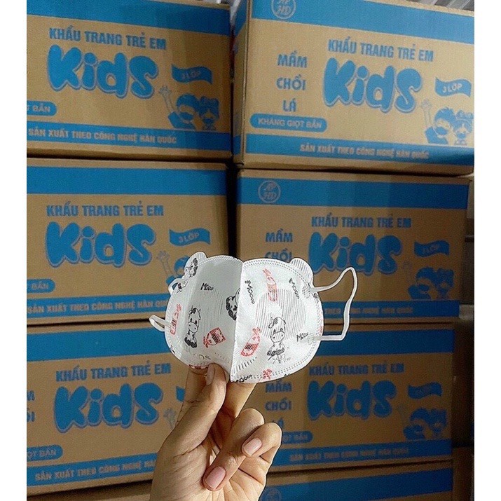 Hộp 20 chiếc Khẩu Trang Trẻ Em AN PHONG HD KIDS (Từ 1-3 Tuổi)