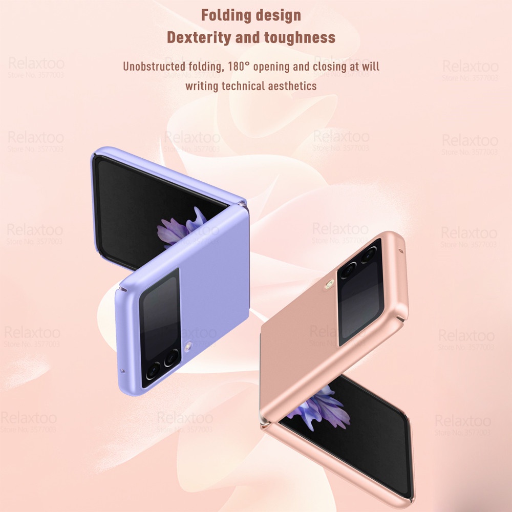 Ốp điện thoại PC cứng siêu bền chống sốc thời trang cho Samsung Galaxy Z Flip 3 5g Ss Z Flip3 Zflip3