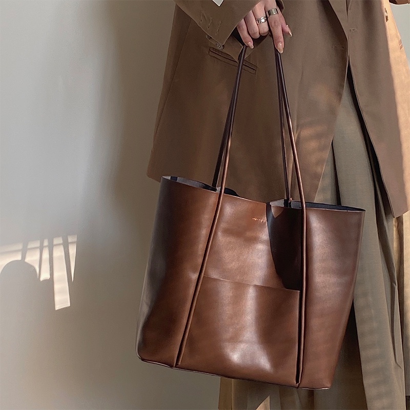 Túi xách IELGY đeo vai cầm tay sức chứa lớn phong cách Hàn Quốc thịnh hành