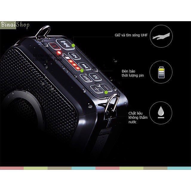 Máy trợ giảng không dây có bluetooth Shidu SD-S92