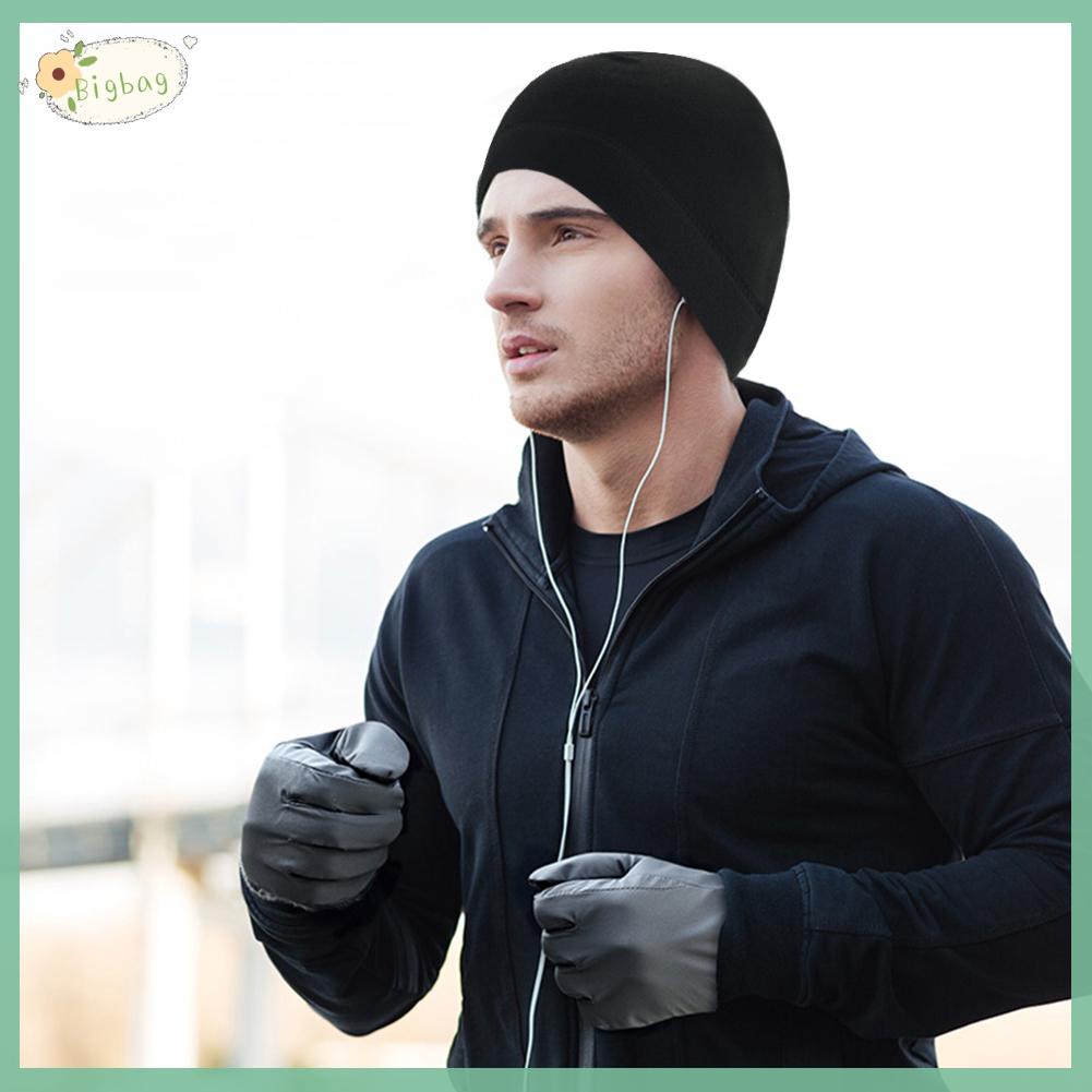Mũ trùm đầu vải lông cừu chống gió giữ ấm mùa đông thời trang thể thao ngoài trời dành cho cả nam và nữ