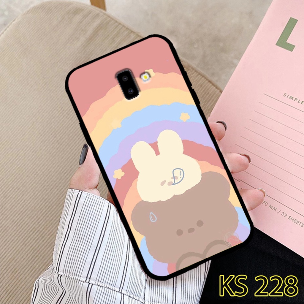 Ốp lưng Samsung J4/J4 Plus/J4 Core in hình Gấu nhỏ siêu đẹp, độc, lạ_KINGSTORE.HN_Ốp SS