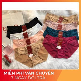 Quần Lót Nữ, Quần Chip Nữ Phối Ren Hàng Cao Cấp