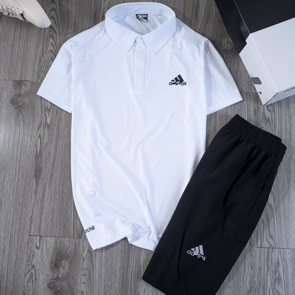 Bộ Thể Thao Nam Đồ Bộ Quần Áo mùa hè cộc tay vải thun lạnh cao cấp - REMMY