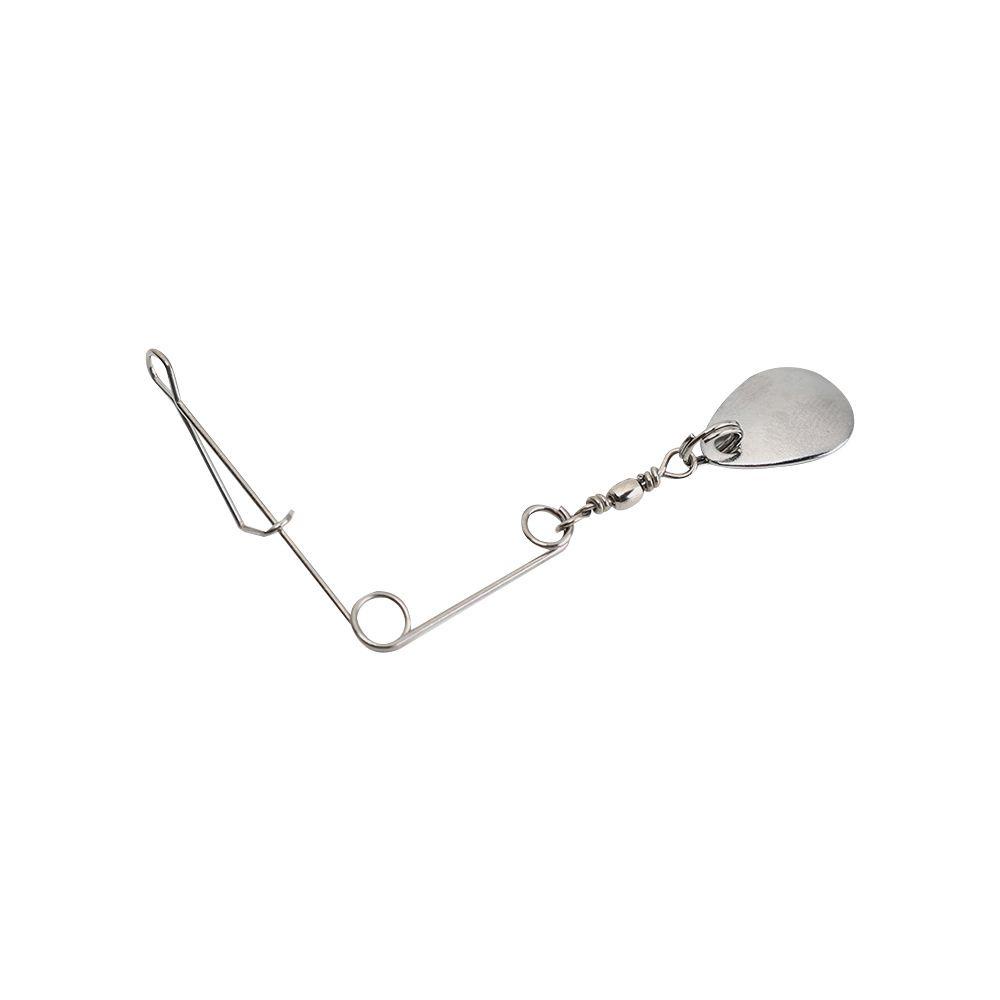 Myrongvn Bộ 7 Mồi Câu Cá Xoay Tròn Bằng Niken Mềm Mại Đính Sequin Lấp Lánh