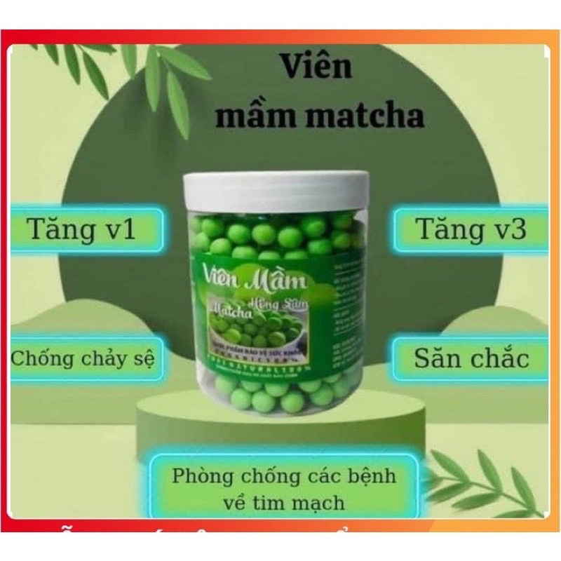 Viên Mầm Hồng Sâm, Nở Ngực, Đẹp Da, Tăng Vòng 1, Tăng Sinh Lý Nữ