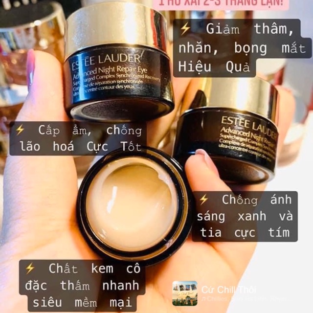 Kem dưỡng mắt Estee Lauder Advanced Night Repair Supercharged Complex Eye 5ml