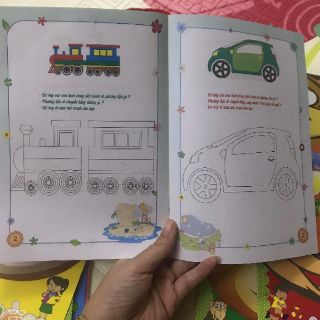 Tập tô màu cho bé