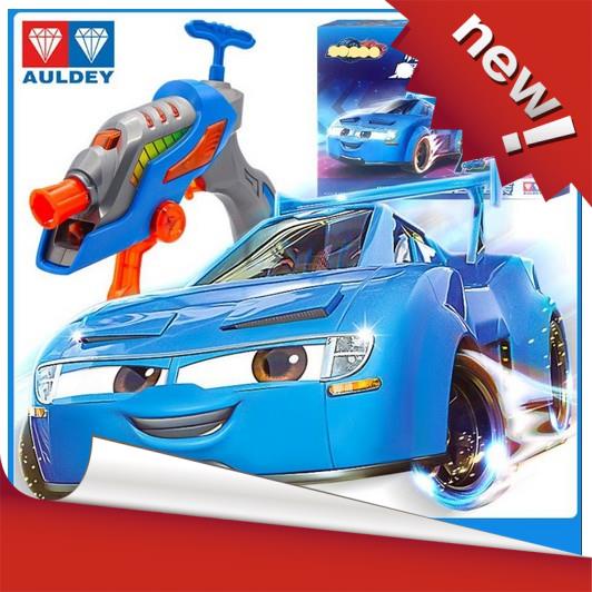Đồ chơi Tay Đua Siêu Hạng (chính hãng Auldey) - Bộ xe đua và bộ phóng cơ bản Spark Siêu Tốc - mã 222
