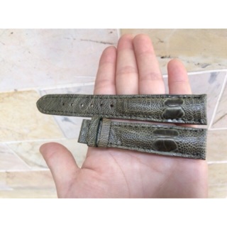 Dây đồng hồ da đà điểu size 18