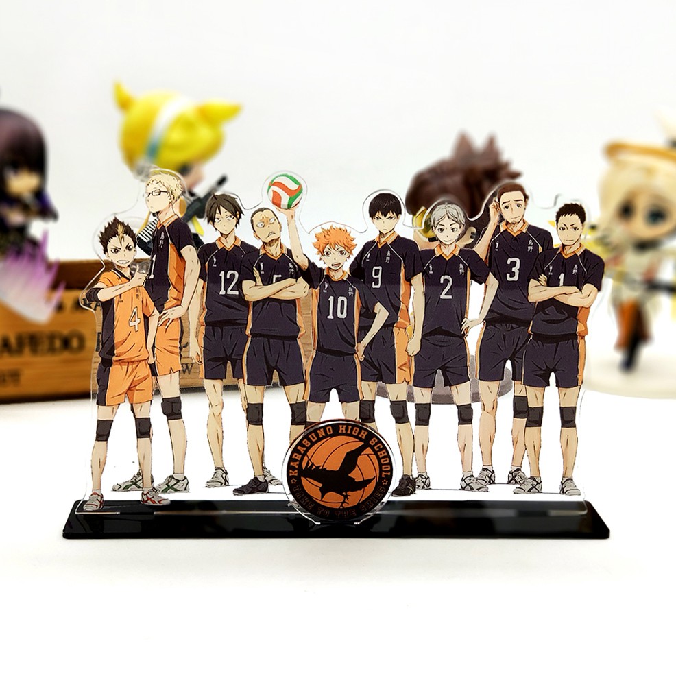 Mô hình nhân vật phim anime chibi HAIKYUU mô hình trang trí trưng bày xinh xắn