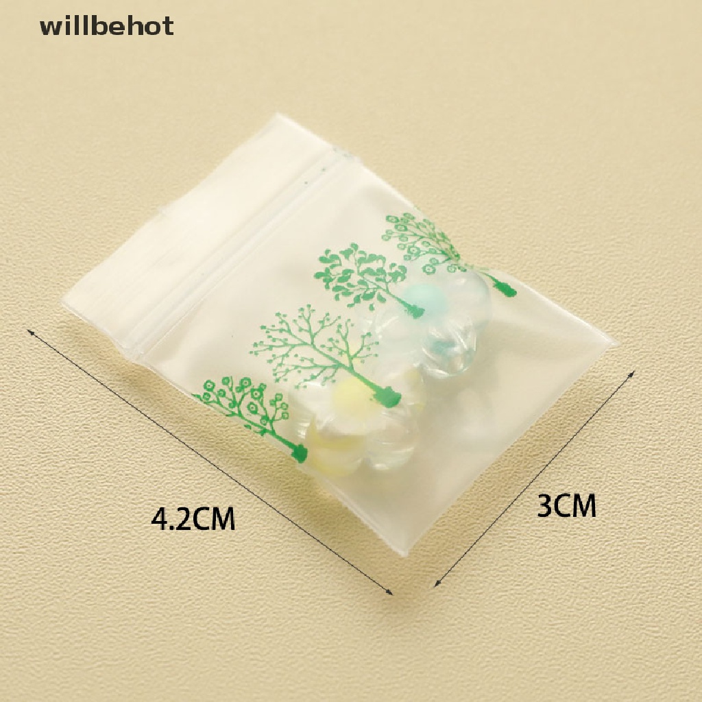 Set 100 túi zip đựng thuốc mini tiện dụng