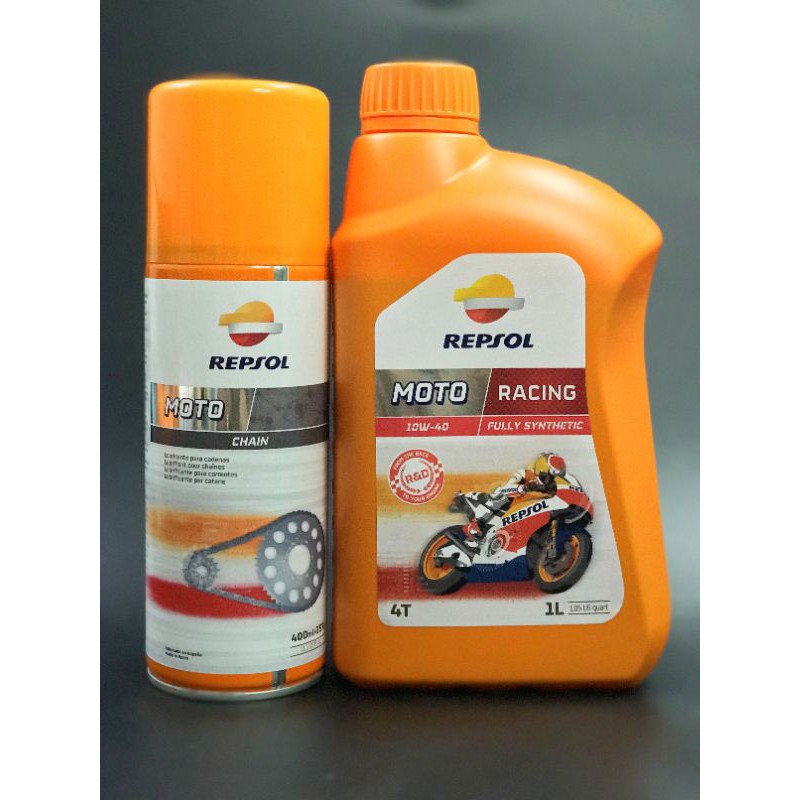 COMBO Nhớt + Dưỡng Sên Repsol.