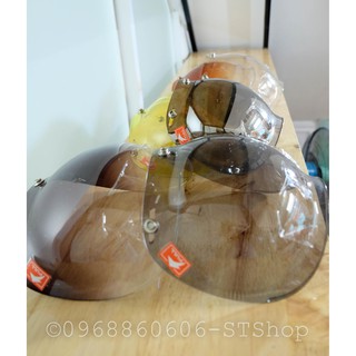 Kính Bubble gắn nón bảo hiểm 3/4, fullface