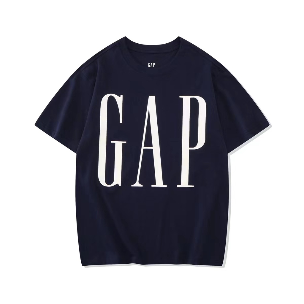 Áo Thun Cotton Ngắn Tay Cổ Tròn In LOGO Thời Trang Cho Nam Nữ