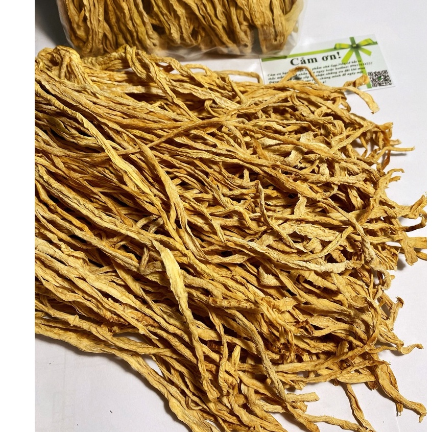 Củ cải sấy khô thái sợi nhỏ loại 1, non, giòn và ngon