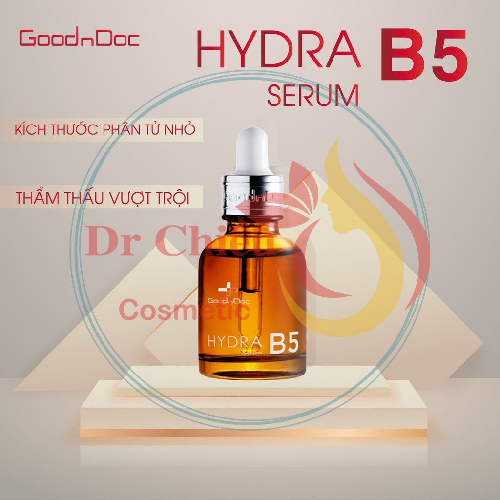 Serum B5 GoodnDoc ⚜️ CHÍNH HÃNG ⚜️ Serum Dưỡng Ẩm Phục Hồi Da GOODNDOC HYDRA B5 30ml