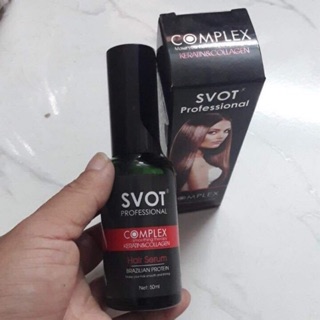 Serum dưỡng tóc uốn Svot Complex Keratin&Collagen 50ml