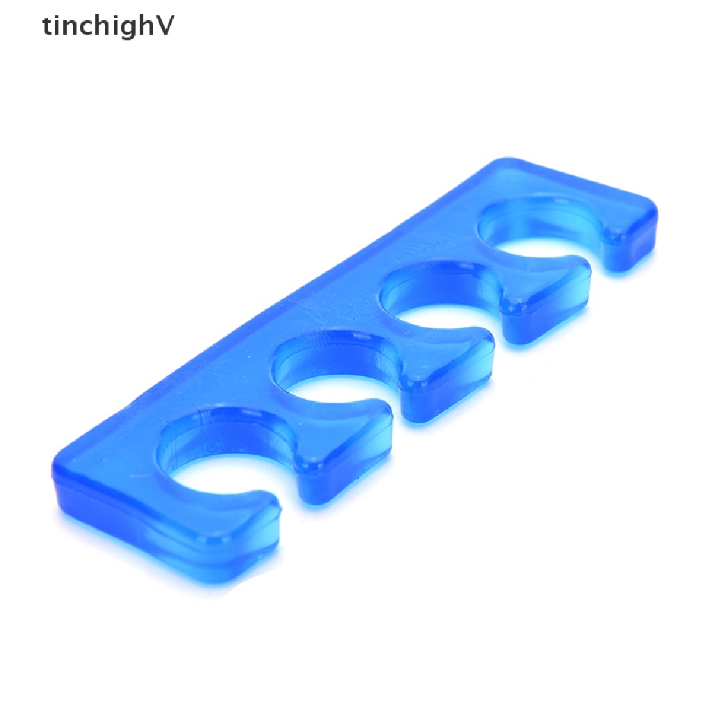 1 Cặp Dụng Cụ Tách Ngón Chân Chất Liệu Silicon Mềm Hỗ Trợ Làm Móng Nghệ Thuật