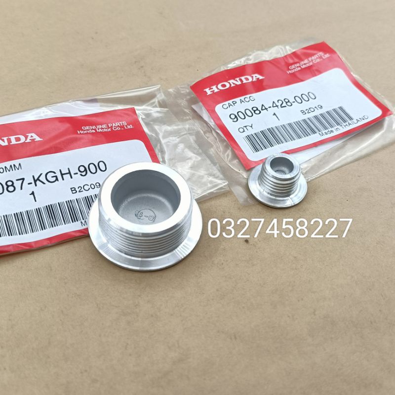 Cặp Nắp nhôm đậy lốc điện xe DREAM zin chính hãng Thái...