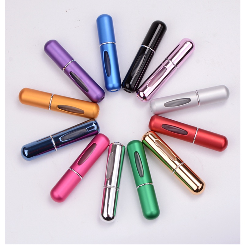 Set 5 Chai Rỗng 5ml Đựng Nước Hoa Dạng Xịt Tiện Dụng