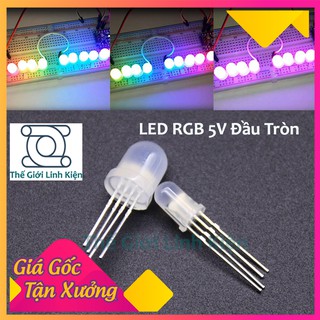 Led 7 màu 4 chân RGB