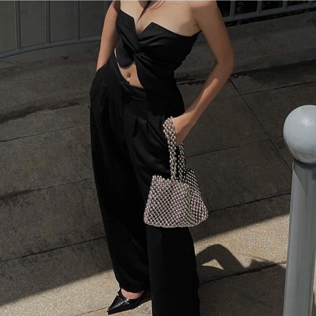 Lily Rila Bag | Túi Hạt Túi Tote Mini Nữ Đi Chơi Thời Trang Dễ Thương Cute Phong Cách Vintage