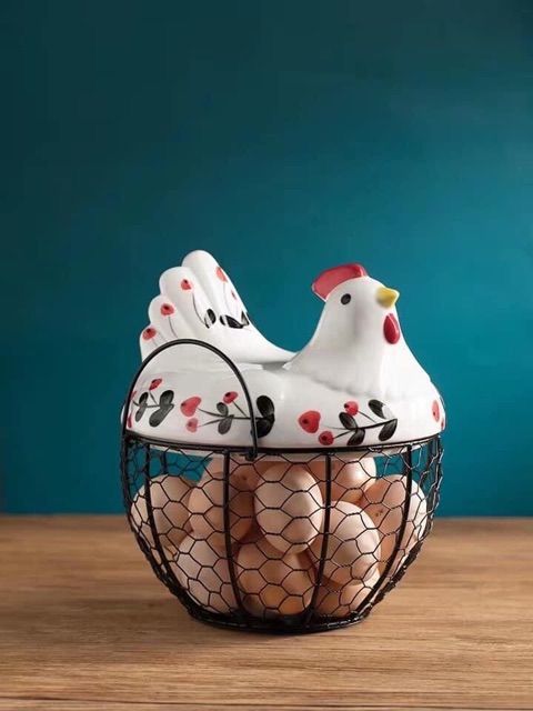 Giỏ đựng trứng gà mái mơ