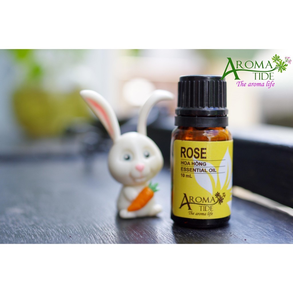 Tinh dầu hoa hồng 10ml - ROSE ESSENTIAL OIL 100% chiết xuất tự nhiên