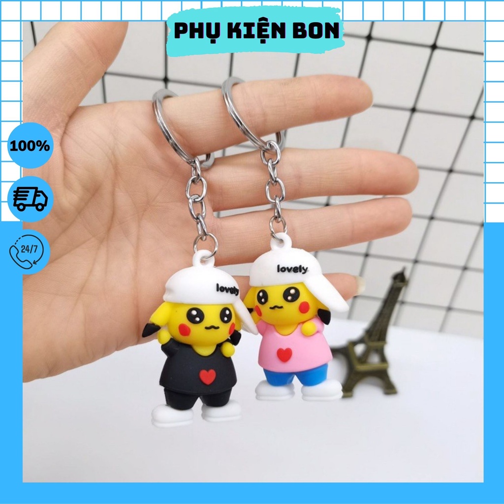 Móc Khoá Picachu Vui Nhộn Siêu Xinh