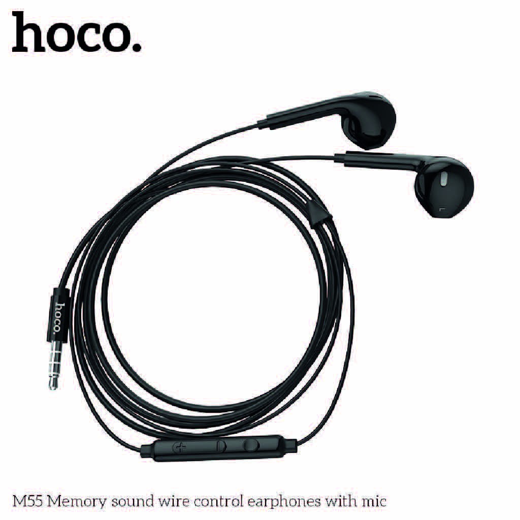 Tai Nghe Hoco. M55 Có Dây Nhét Tai Siêu Hay Có Mic - Bảo Hành 6 Tháng FULLBOX