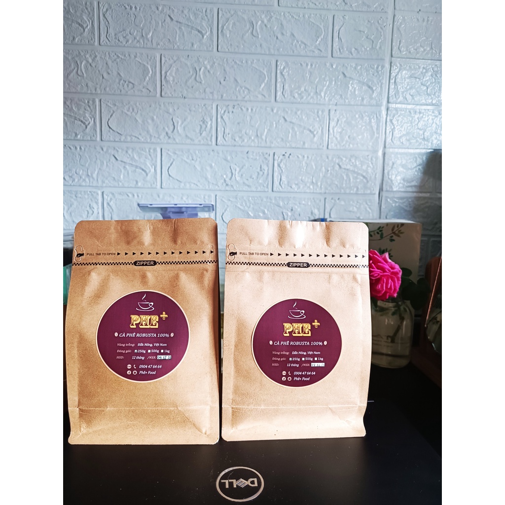 Cà phê Robusta 100% PHE+ 250gr Cafe rang xay -Tây Nguyên | BigBuy360 - bigbuy360.vn