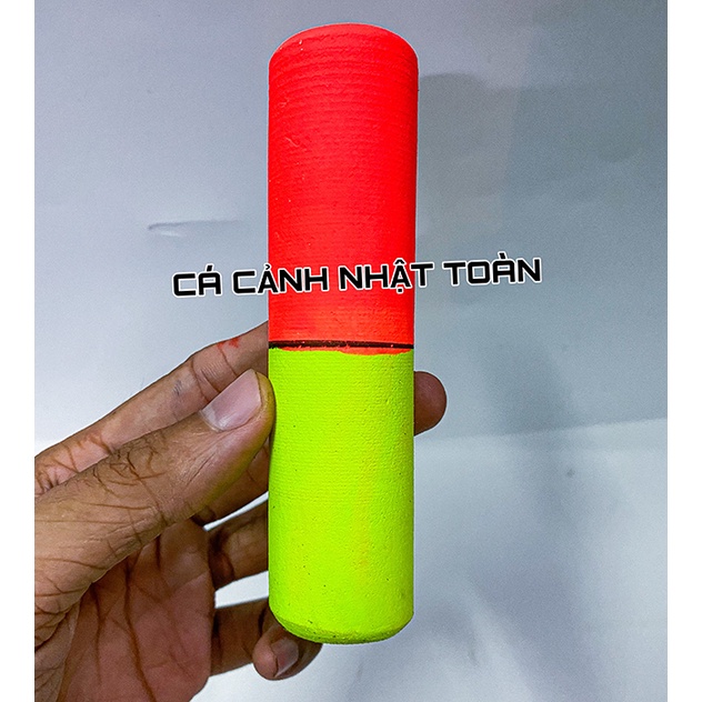 PHAO CÂU CÁ, PHAO TRỤ TRƯỢT XUYÊN TÂM 11CM