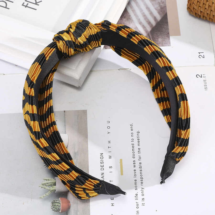 Băng Đô Vải Họa Tiết Da Báo Thời Trang Cho Nữ