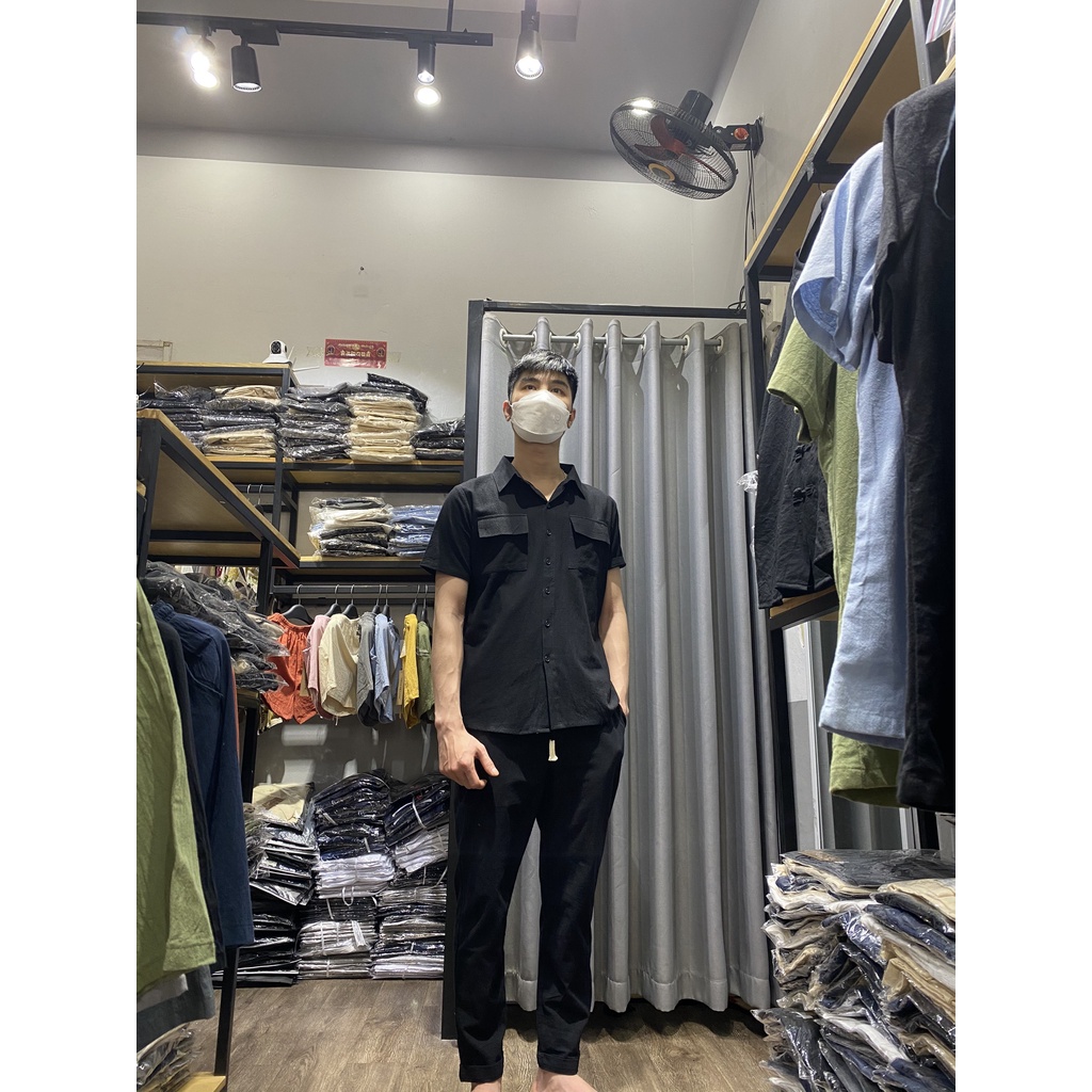 BỘ ĐŨI NAM Quần dài Áo Cộc