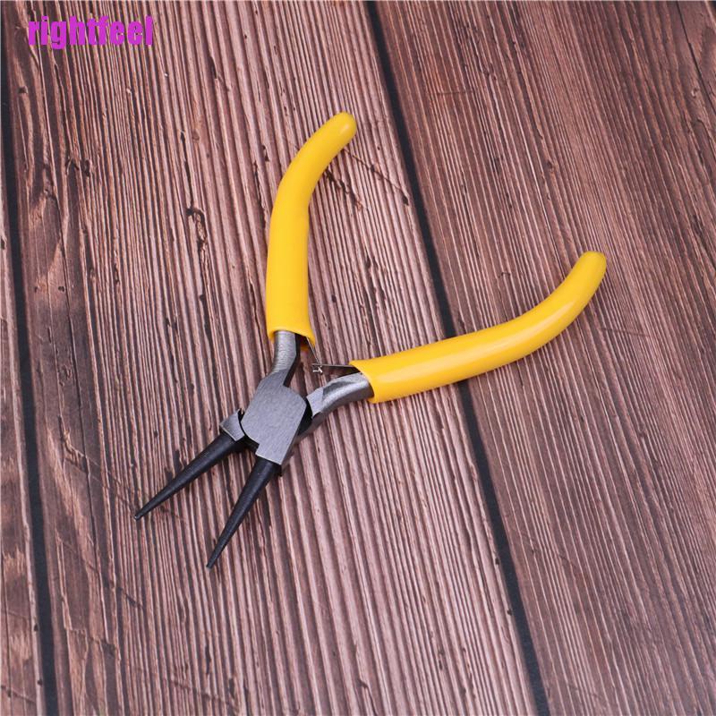 Kìm mũi dài đầu tròn mini bằng thép carbon chất lượng cao