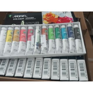Màu gouache hãng Maries